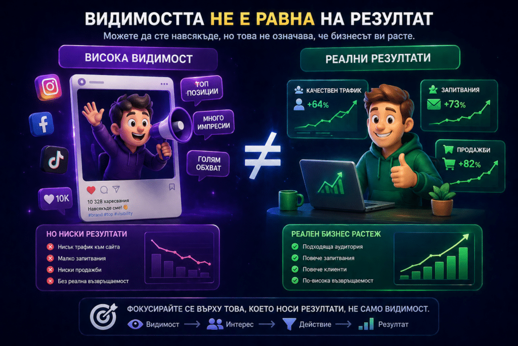 Защо не е добре сами да си търсите рекламите в Google 3 Видимостта не е равна на резултат