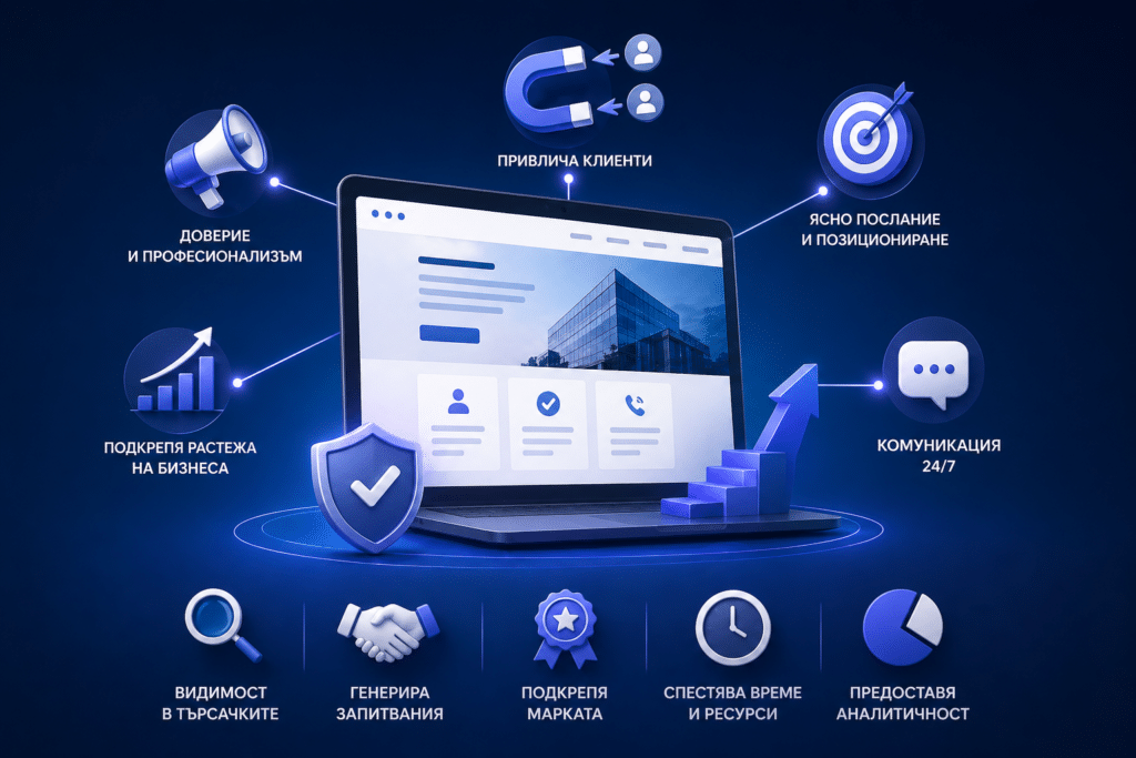 Изработка на фирмен сайт, който продава 4 Защо фирменият сайт е повече от представяне