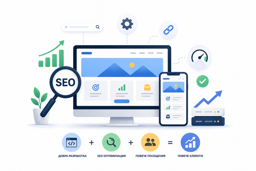 Изработка на фирмен сайт, който продава 3 Изработка на фирмен сайт и SEO