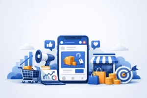 Facebook реклама за фирма, която продава