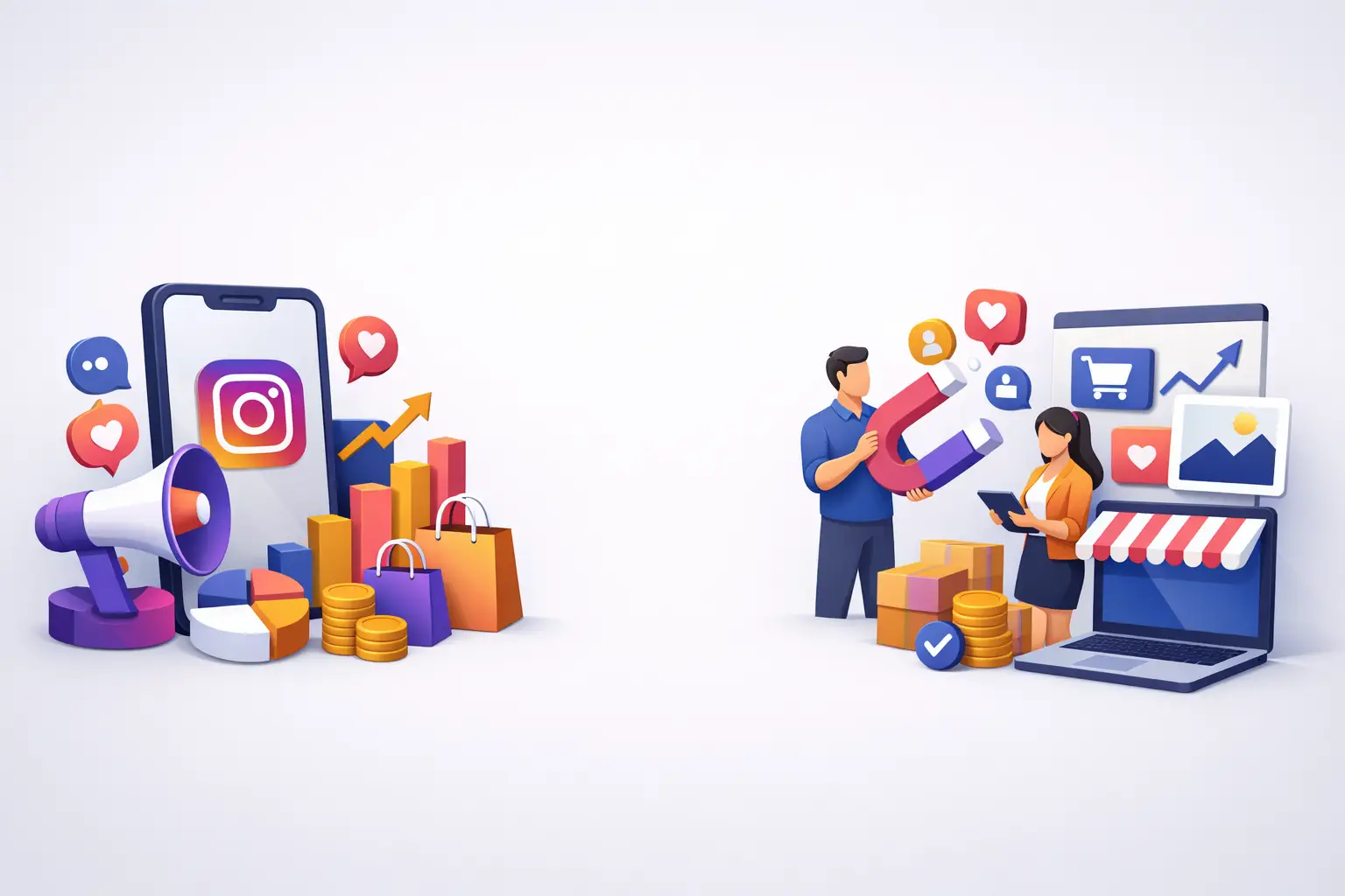 Instagram реклама за бизнес, която продава