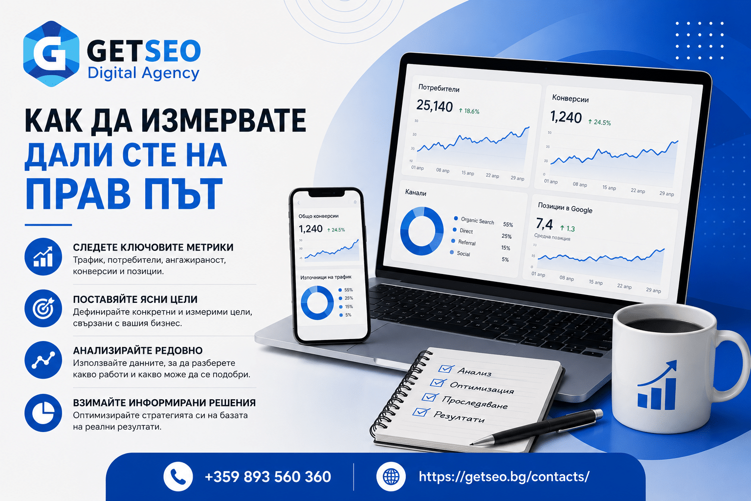 Ръководство за локално класиране в Google 4 Как да измервате дали сте на прав път