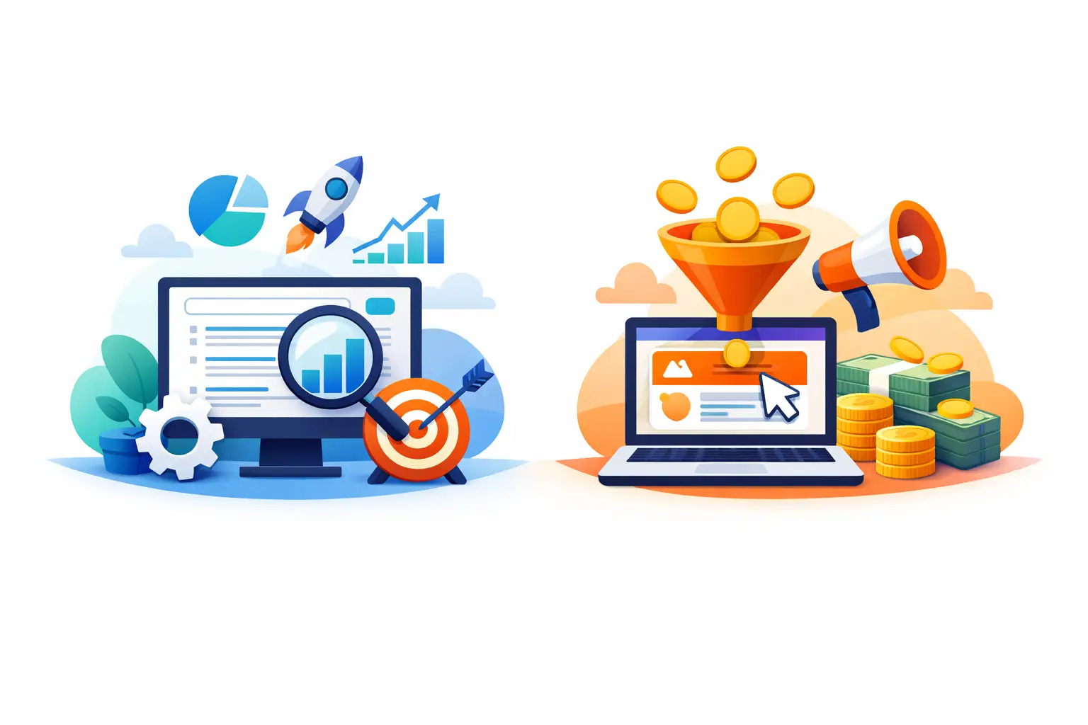 SEO срещу PPC трафик - кое носи повече