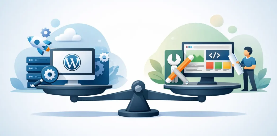 WordPress или custom сайт - кое печели? 1 WordPress или custom сайт - кое печели?
