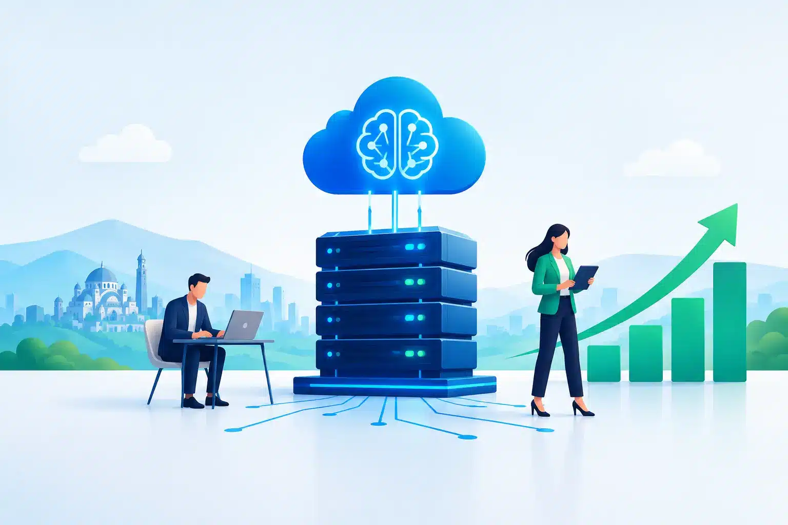 AI инфраструктура за растящи български бизнеси
