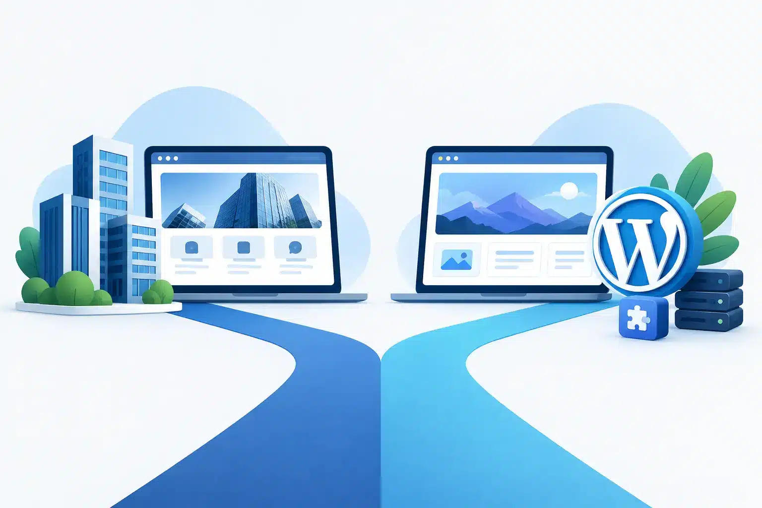 Корпоративен сайт или WordPress: как да изберете
