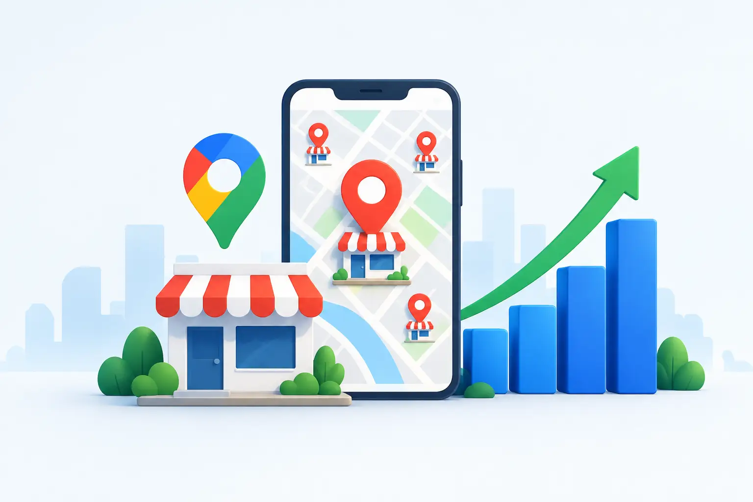 Пример за растеж чрез локални страници в Google