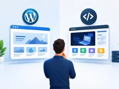 WordPress или персонализиран сайт за бизнес?