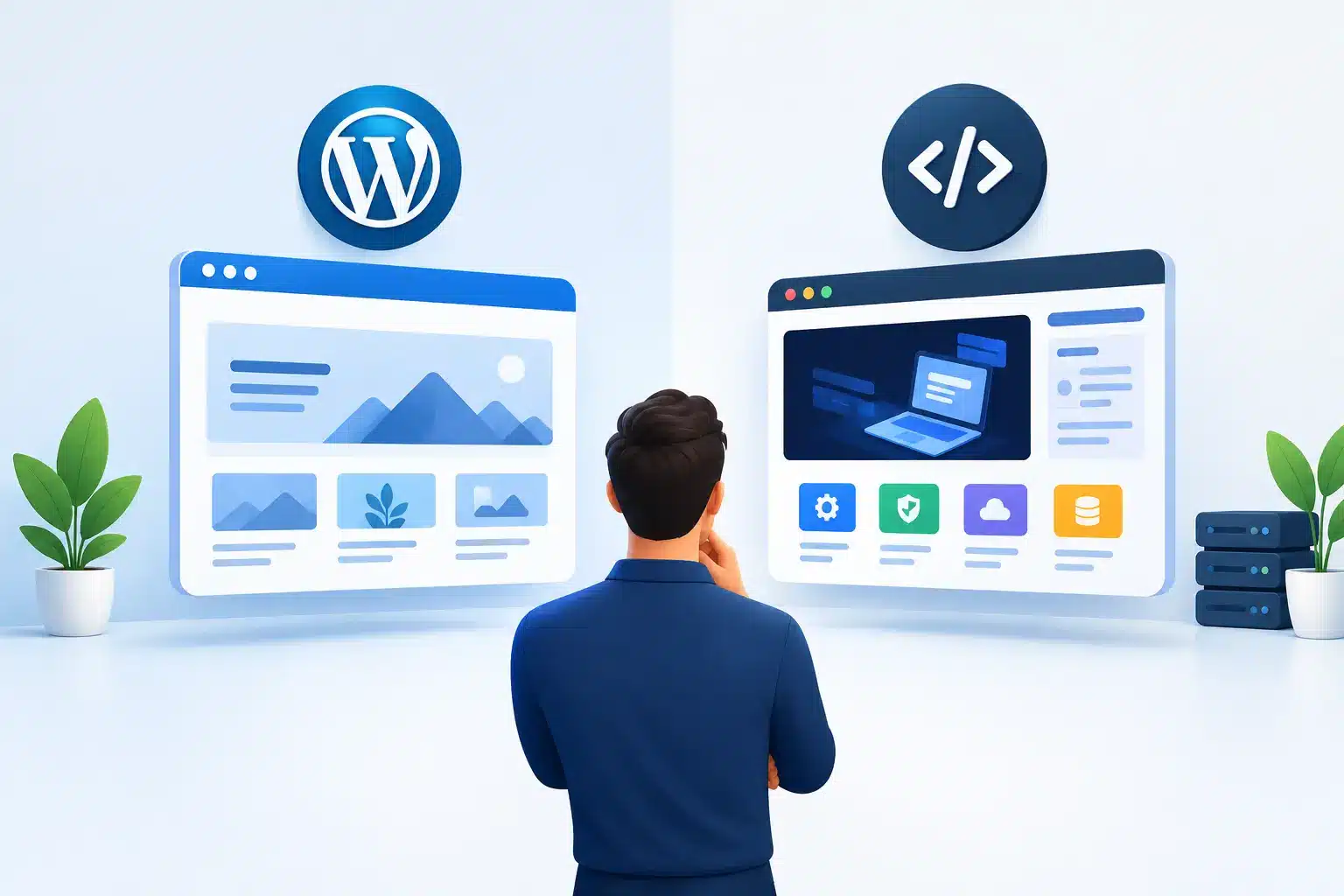 WordPress или персонализиран сайт за бизнес?